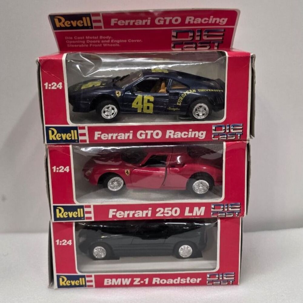 Revell Lot of 3 Scale 1:24 Diecast